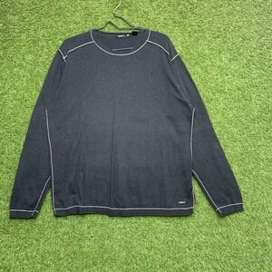 Agave Sweatshirt Mens XL Sweater Dark Grey Basic Lux Full Cut Desperado Supima